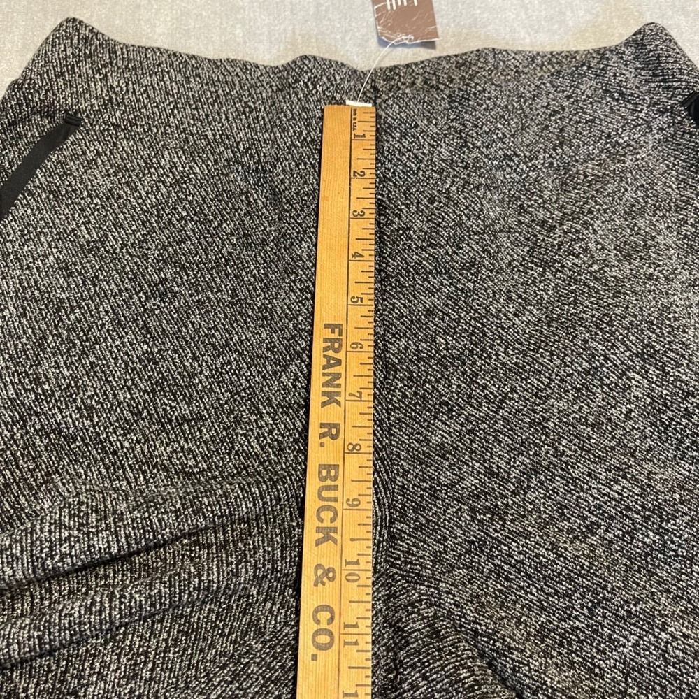 NEW J Jill Fit Black Gray Tweed Cuffed Ankle‎ Pants Stretchy Women's Size Small - Picture 10 of 12